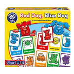 Orchard Toys Red Dog Blue Dog Lotto Game, A Fun First Matching and Memory Game, Perfect For Children Aged 2-5, Develops Memory Skills