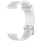 Forerunner 645 Music / Vivomove / Vivomove HR - Silikon klockarmband 20mm - Vit