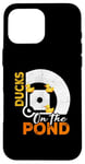 iPhone 16 Pro Max Ducks on the Pond Baseball Field Softball Saying Graphic Case