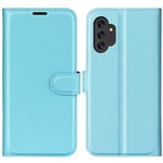 Samsung Galaxy A13 4G      Pu Wallet Case    [Lightblue]