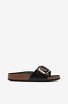 Birkenstock - Sandaler Madrid Big Buckle Lena Hex Shine - Svart