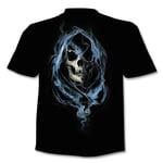 Skull T shirt Skeleton T-shirt gun Tshirt Gothic shirts Punk Tee vintage t shirts 3d t-shirt anime male styles dropshipping-3XL