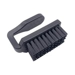 QUADRIOS GmbH ESD Brosse de nettoyage avec poignée en étrier, longueur 9,1 cm, tête des poils 7,5 cm, longueur des poils 2 cm, accessoires antistatiques professionnels (conforme à la norme EN 61340-5-1)