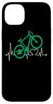 iPhone 14 Plus E-bike Heartbeat Funny Electric Bicycle Green Energy Case