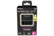 Panasonic ENELOOP BQ-CC55 UK Plug-in Charger with 4x AA 2500mAh Rechar