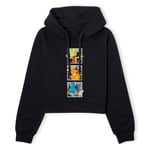 Pokemon Generation 3 Intro Women's Cropped Hoodie - Black - XS