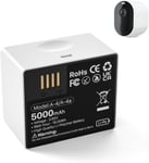 Batterie de rechange pour cam?ra de s?curit? Arlo Pro 4/Pro 3/Ultra/Ultra 2, 5000 mAh, haute capacit?, rechargeable, 1 pack