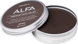 Alfa Alfa Shoe Care Polish Brown, OneSize