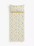 John Lewis Kids' Star Print Pure Cotton Sleepover Bag