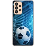 Samsung Galaxy A33 5G Transparent Mobilskal Fotboll