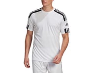 adidas Men's Squadra 21 Jersey Jersey (Short Sleeve), White/Black, XL