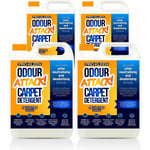 Odour Attack Pet Carpet Cleaner Shampoo - Citrus Fragrance - 4 x 5L