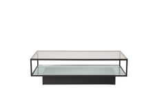 Soffbord Maglehem 130 cm - Transparent Furniture Fashion