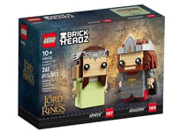 LEGO BRICKHEADZ: Aragorn & Arwen Set 40632 Lord of the Rings New & Sealed