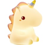 GROOV-E Cuties Rainbow Unicorn Kids Night Light - Multicolour, White