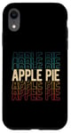 iPhone XR Apple Pie Retro Apple Pie Restaurant Food Fan Date Foodie Case