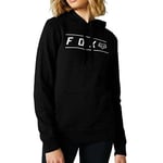 Fox Racing Pinnacle Pull en Polaire Sweatshirt à Capuche, Noir, XL Femme