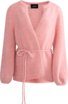 Fredrikke Chunky Cardigan - Peachy Pink