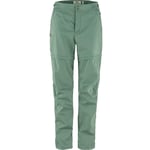 Fjällräven Womens Abisko Hike Zip-off Trousers  - Grøn    - 40