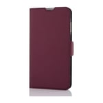 Wave Samsung Galaxy A15 5G/4G Book Case suojakuori, Smoky sangria