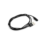 System-S Magnetic USB Magnetic Charging Cable to USB A Cable for Asus ZENBOOK Watch 2