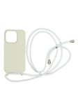 Mobile Origin Lanyard Case - light grey - iPhone 15 Pro