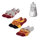 Harry Potter Assortiment Pack De 3 Chaussettes De Cheville Gryffindor