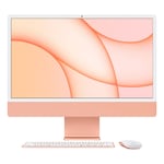 iMac 24" M1 2021 (Apple M1 8-Core, 8 GB RAM, 512 GB SSD, 8-Core) Orange | Mycket Bra