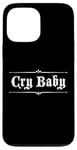 Coque pour iPhone 13 Pro Max Design gothique original CRY BABY