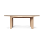 ferm LIVING Tarn spisebord 118,5x220 cm White Oiled Beech