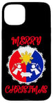 Coque pour iPhone 15 Plus Pinoy Drapeau philippin philippin soleil Noël ange crèche