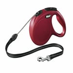 Flexi Classic Cord Extending Lead In Red For Dogs - 8 M - Medium