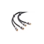 Eagle Deluxe II Stereo Audio 1,5 m Signalkabel RCA - RCA