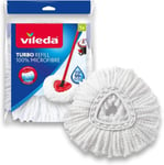 Vileda EasyWring and Clean Turbo Classic Microfibre Mop Refill Head, Multi-Colo