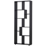 7 Tier Bookshelf with Melamine Surface Foot Pads Anti Tipping