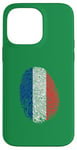 Coque pour iPhone 14 Pro Max France C'est dans mon ADN France empreinte digitale