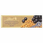 Lindt Gold Bar Milk Hazelnut & Raisin 300g - Pack of 6