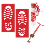 Christmas Eve Santa Magic Kit Footprints Key and Dust