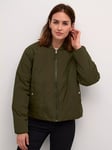 KAFFE Lexis Zipper Jacket, Forest Night