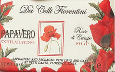 Nesti Dante Dei Colli Fiorentina Triple Milled Vegetal Soap Papavero 250 G