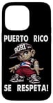 iPhone 14 Pro Max Puerto Rico Se Respeta Bori Wepa Kid PR Flag Case