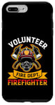 Coque pour iPhone 7 Plus/8 Plus Emblème de pompier Brave Hero Fire Dept