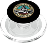 Don't Chase What You Can't Catch Formula Racing Kart Racing PopSockets PopGrip for MagSafe