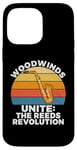 Coque pour iPhone 14 Pro Max Woodwinds Unite the Reeds Revolution Band Camp