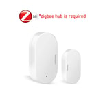 Capteur de porte et fenêtre Tuya Zigbee 3.0,détecteur d'ouverture et de fermeture,alarme Zigbee airies,fonctionne avec Smart Life,eWeLink,SmartThings,HA,Alexa - Type 1PC