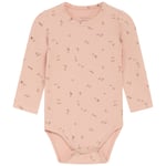 Hust&Claire Bonitta Blommig Baby Body Peach Rose | Rosa | 92 cm