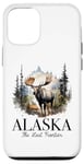 iPhone 13 Alaska The Last Frontier Moose Hiking Camping Nature Lover Case