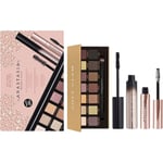 Anastasia Beverly Hills Eyes Eye Shadow Soft Glam Deluxe Trio Kit Soft Glam Eyeshadow Palette + Lash Brag Volumizing Mascara 10 ml + Clear Brow Gel 7,85 ml