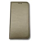 ETUI FOLIO SMART AVEC PORTE-CARTES POUR SAMSUNG GALAXY J3 2016 J320 OR GOLD