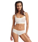 Sloggi Women's ZERO Feel Bliss Hipster Underwear, Silk White, XL